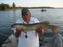 Bob P. with unusual muskie