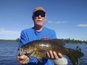 Lots of smallmouth close to camp