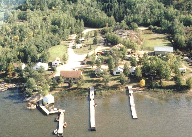Air view of the resort