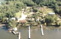 Air view of the resort